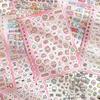 16 листов Милый K-pop Декоративный книжка-стикеры 1000+ Материал для DIY Мультяшная Вася-бумага Журнал ПЭТ Стикеры для скрапбукинга