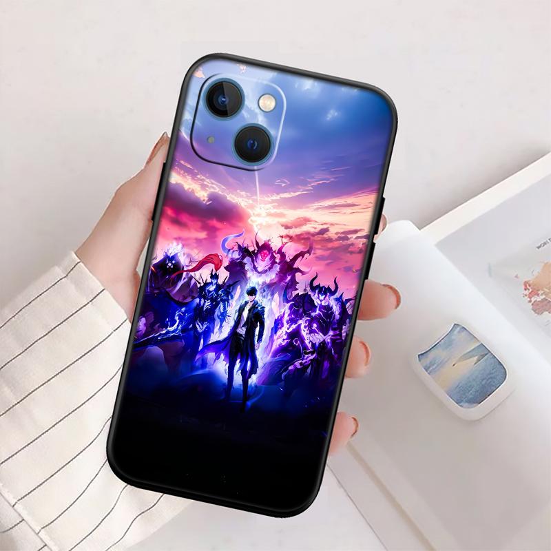 QE3 Anime Sung JinWoo Case for Samsung Galaxy M06 M15 M16 M35 M55 M56 A36 A42 A50 A50S A51 A52 A32 A33 A05 A05S A06 A16 A20