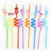 20 шт. 25 см многоразовые соломинки в виде динозавров, пластиковые соломинки для детей, украшения для дня рождения, товары для вечеринки в честь Дня Рождения в стиле динозавра