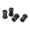 4Pcs/Set Metal RC Wheel Hex Hub 12mm Wheel Hex Hub Crawler Wheel Adapter  For 1/10 RC Crawler