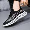 2025 New Casual Men's Shoes Flying Woven Sports Shoes Popular Running Shoes Sports Men's Shoes Manufacturers