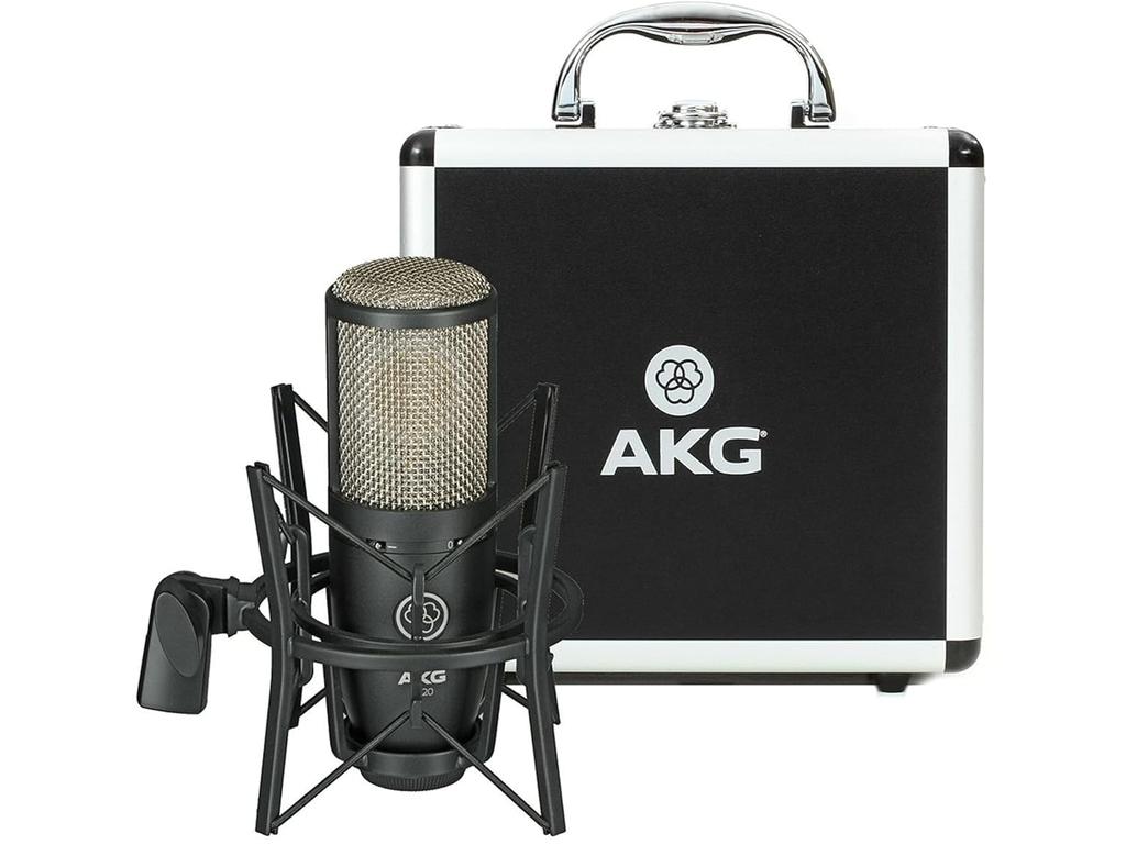 AKG Project Studio Line Condenser Microphone Black Body P220 [Domestic Genuine Product]