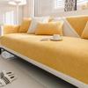 Nordic Minimalist Style Sofa Cushion Solid Color Chenille Sofa Suit Non-Slip Stain-Resistant Sofa Cover Towel Four Seasons Universal