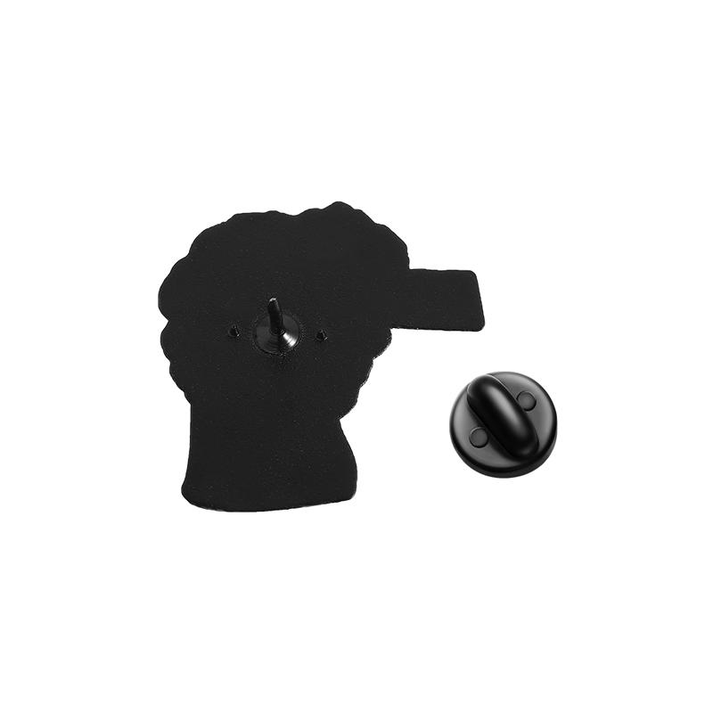 Art Sculpture Head Enamel Pins Custom Creative Celebrity Brooches Lapel Badges Clothes Funny Jewelry Gift for Friends