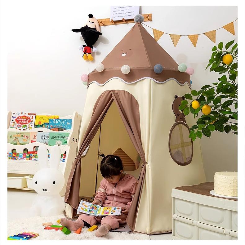 Children's Indoor Tent Treasure Game House Princess Castle Yurt House