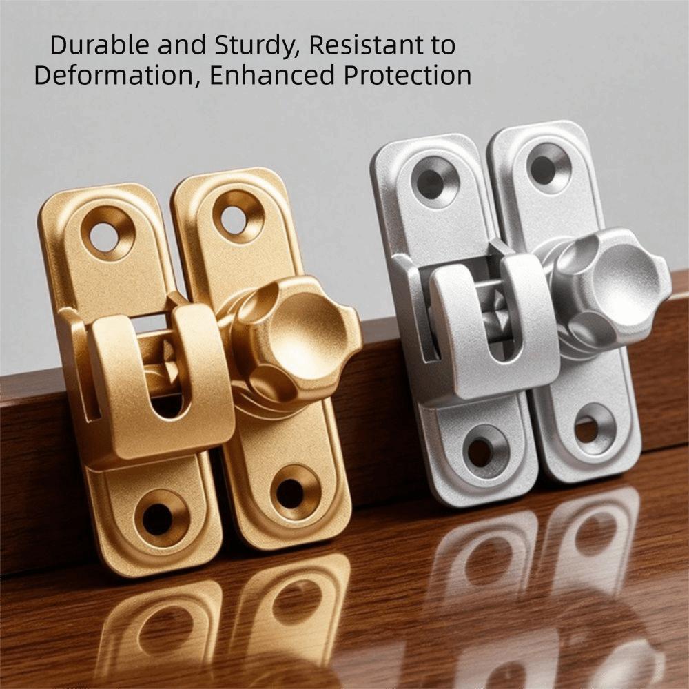 Heavy-Duty Anti-theft Door Buckles Zinc Alloy Security Bolt Latch Door Lock Buckle Small Gate