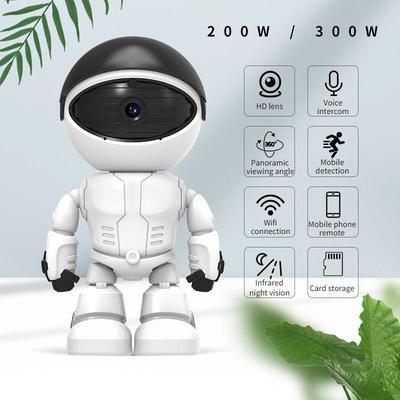 1080P HD Интеллектуальная камера-робот WIFI Камера безопасности Удаленное управление с мобильного телефона 360 градусов Монитор без слепых зон