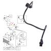 Совместимый шланг для стравливания расширительного бачка Для Volvo XC90 XC60 Модели 2014 года и далее Автомобильное охлаждение Замена 32252301