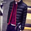 Мужская зимняя куртка с хлопковой подкладкой, новый корейский стиль, модное пальто для холодной погоды для подростков, красивая осенняя и зимняя одежда.