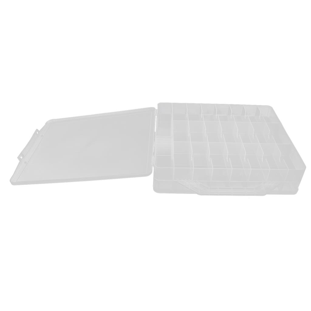 Прозрачный кейс для хранения лаков для ногтей Домашний салон Органайзер для лаков для ногтей на 48 бутылочек