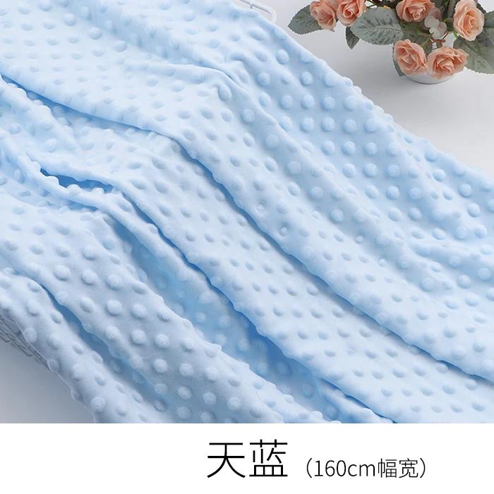 0.5м /1м Супермягкий Вельвет Бин Шорсткий Плюш Ткань Для Детского Одеяла, Постельного Белья, Плюшевых Кукол, Ткани для Рукоделия DIY TJ7286