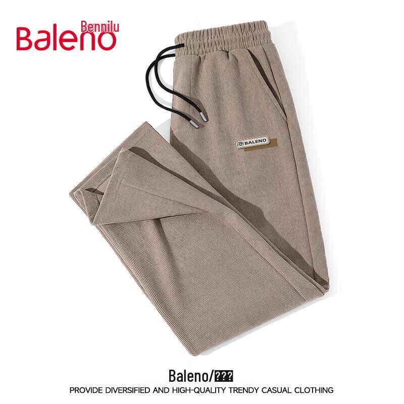 Baleno Men's Chenille Tapered Casual Pants