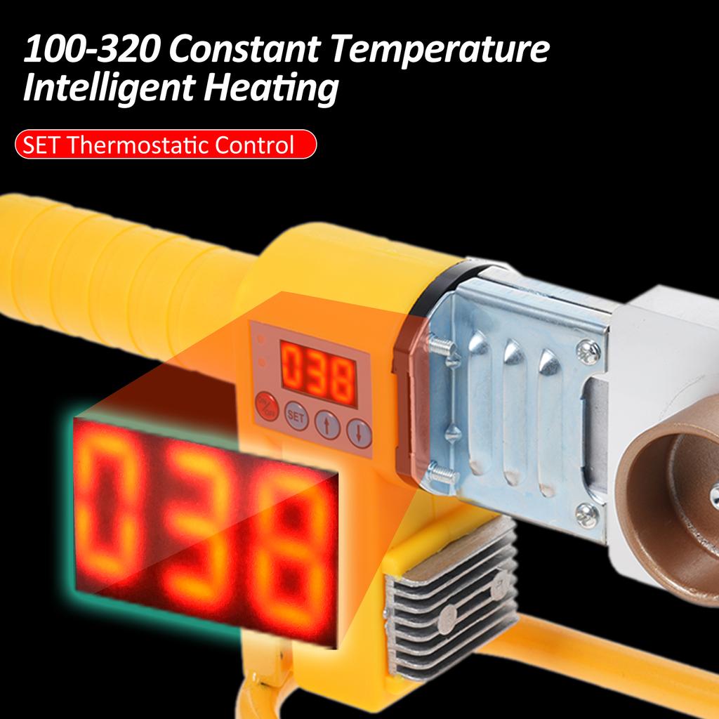Инструмент для сварки пластиковых труб. Комплект для сварки пластиковых труб. Включает в себя сварочные головки 6 диаметров водопроводной трубы.