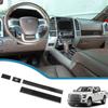 Декоративные наклейки на центральную консоль автомобиля для Ford F150 2015 2016 2017 2018, аксессуары для внутренних молдингов