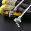 Long Flat Blade Cross-Head Design Magnetic Extended ScrewdriverSlotted Phillips Screwdriver with Rubber Handle Tire Repair Tool