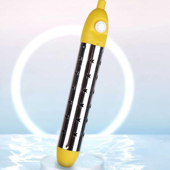 Immersion Heater High Power Heating Yellow Safe EU Plug for Home