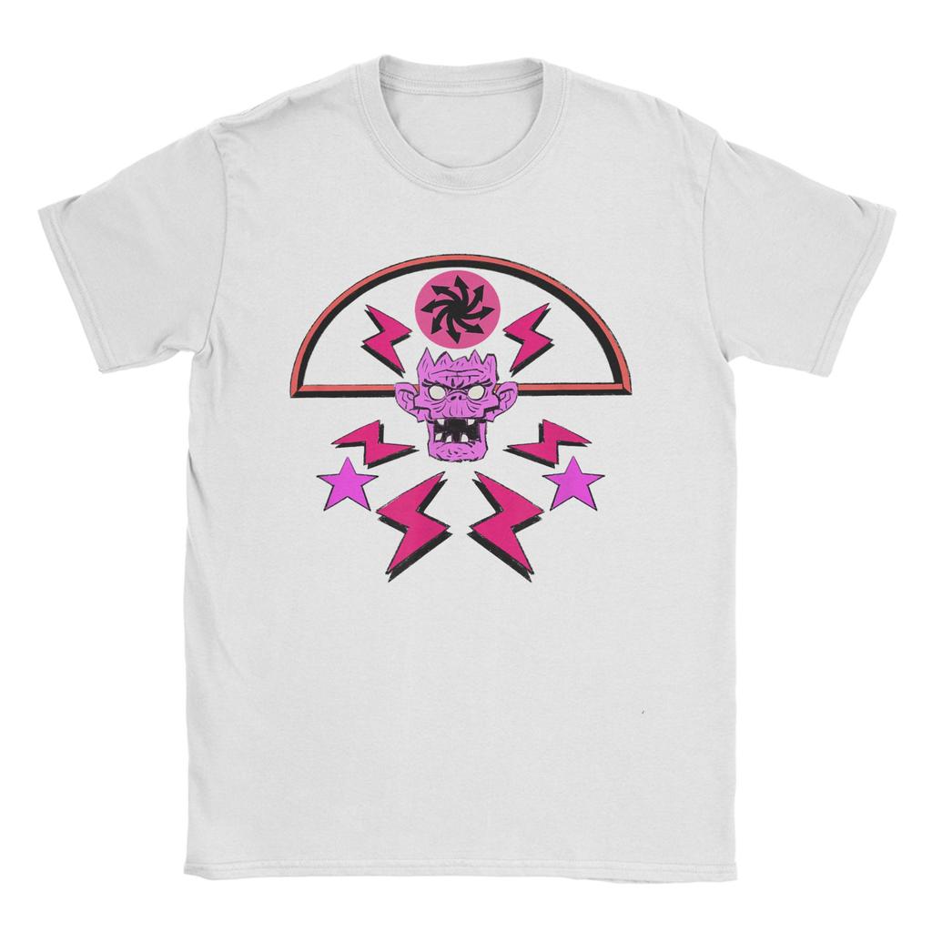 Мужская футболка Gorillaz Pazuzu Cult Повседневная 100% Хлопок Футболки с коротким рукавом Круглый вырез Одежда с принтом