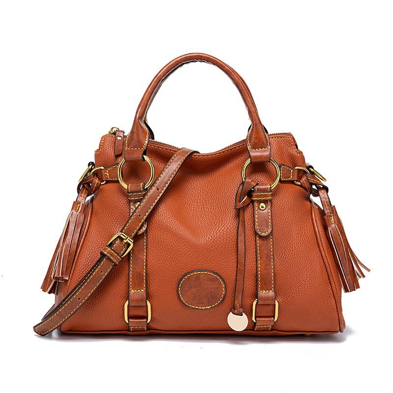 Винтажная сумка через плечо Color Clash, женские сумки