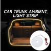 12 В Автомобильное освещение багажника Декоративный свет Водонепроницаемый Наружное освещение для пикника для автомобилей Магнитная индукция Автоматический выключатель 2/4 метра