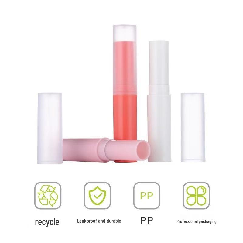 Индивидуальный 3г бальзам для губ, помада, тюбик блеска для губ – пустая упаковка для ручного изготовления DIY