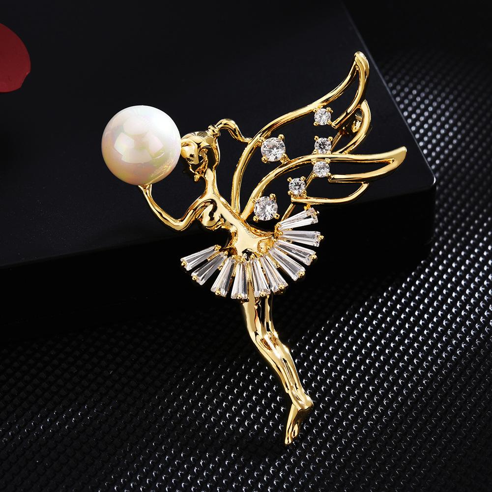 Senior Brooches Flower Leaf Brooch Pins for Women Suit Pendant Fashion Brooches Jewelry