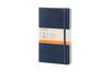 Moleskine Classic Notebook Hardcover Lined Large Size Wide X 21cm Sapphire Blue QP060B20 (13cm Long)
