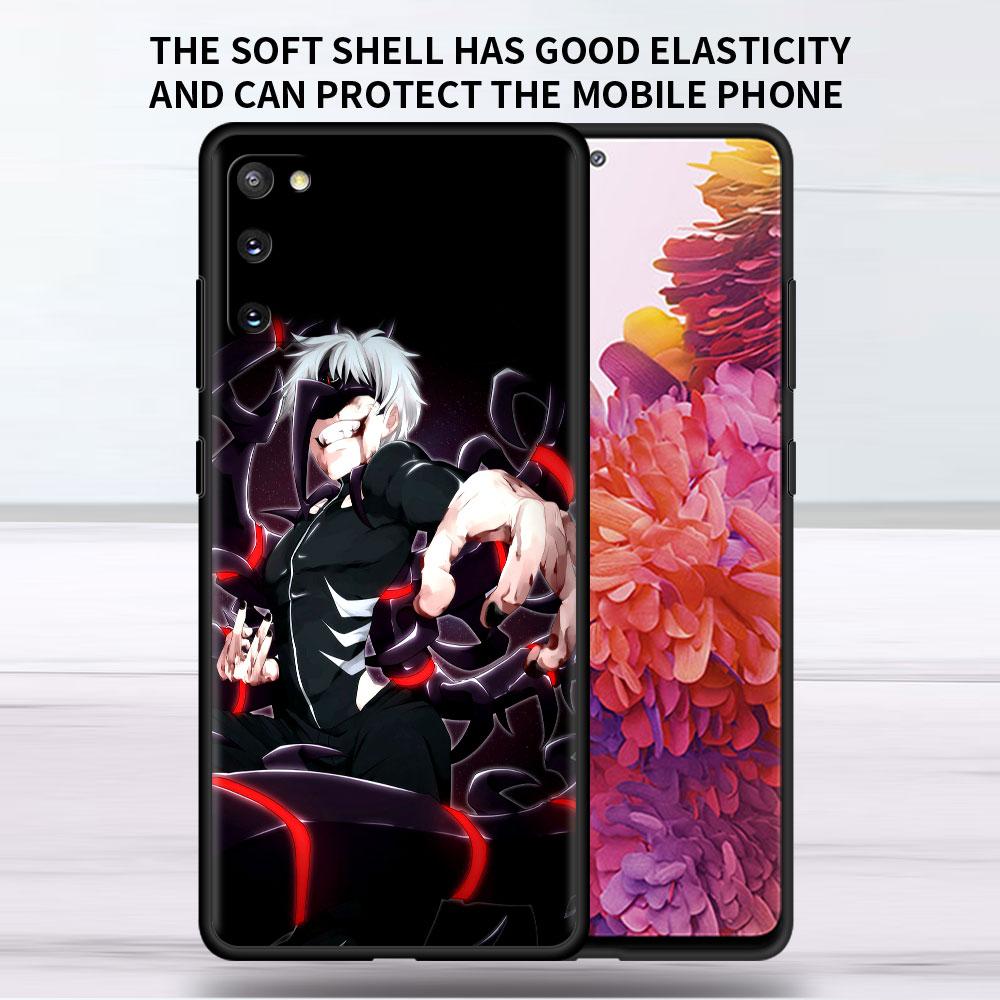 Мягкий чехол для Samsung Galaxy Note 20 Ultra 10 Plus Lite A50 A70 A20 A40 A20e 9 8 A60 A10e Funda, чехол для телефона Tokyo Ghoul Anime