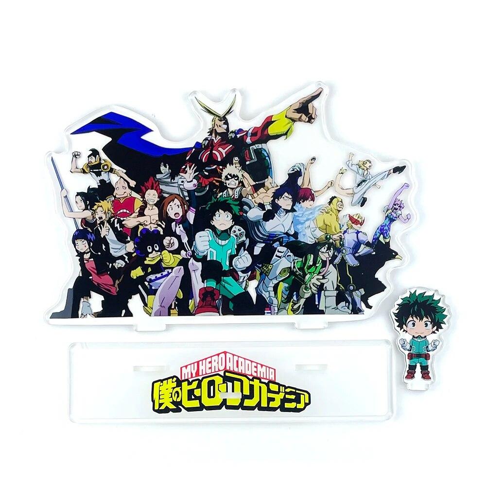 БОЛЬШОЙ РАЗМЕР Boku no My Hero Academia Midoriya Bakugou All Might Todoroki Kaminari GM, акриловая подставка, игрушка-фигурка