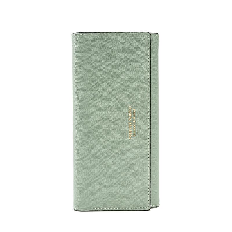 Medium and Long Wallets with Large Banknotes and Clutch Bag