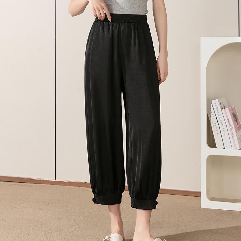 Женские летние шаровары свободного кроя WoXue