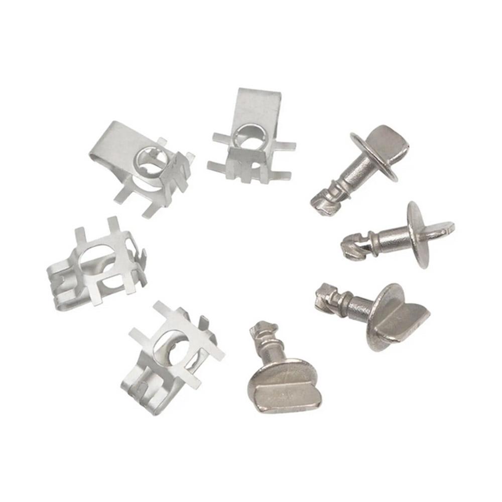 4 Set W716006-S439 Engine Cover Retainers Hood Clips for Ford