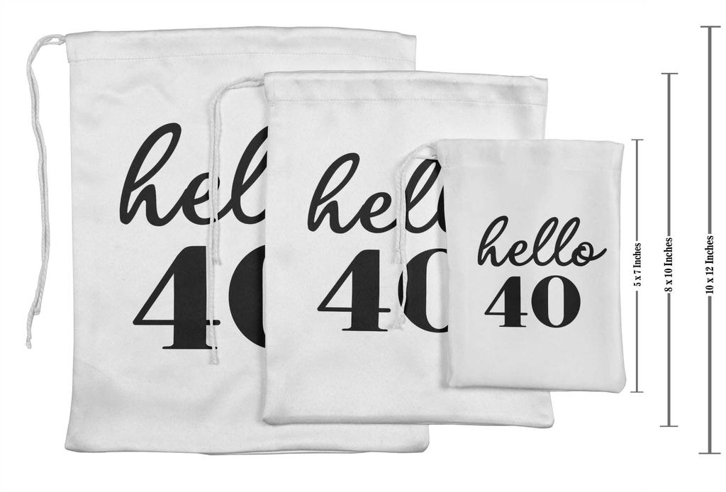 Сувенир Darling Black Number Custom Party Supplies Favor Bags Подарочные мешочки 15