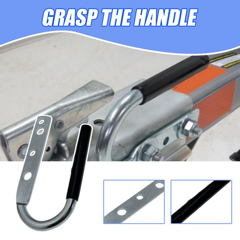 Trailer Tongue Handle Trailer Tongue Lift Handle Ergonomic Grip Coupling Connector For Vehicles Tow Boat RV Truck