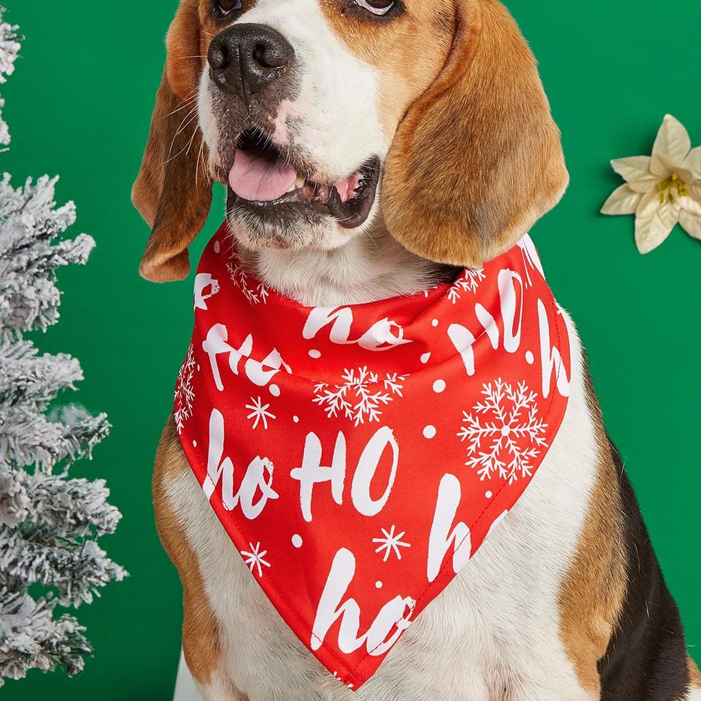 The Hot-Selling Christmas Dog Bandana: Festive Pet Scarf & Bib