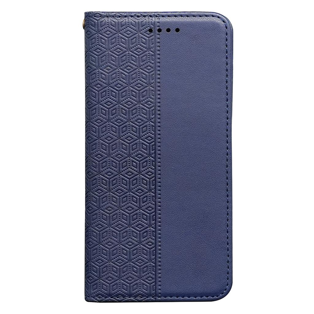 For Samsung Galaxy A36 5G/A56 5G Wallet Phone Case Strong Magnetic Checkered Pattern Imprint Leather Flip Cover