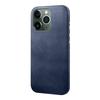 For iPhone 15 Pro PU Leather+PC Phone Case Calf Texture Shockproof Cover