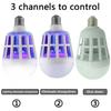 Mini LED Bulb Mosquito Killer Lamp IP67 Rated Insect Trap & Bug Zapper Light for Camping Fly Control
