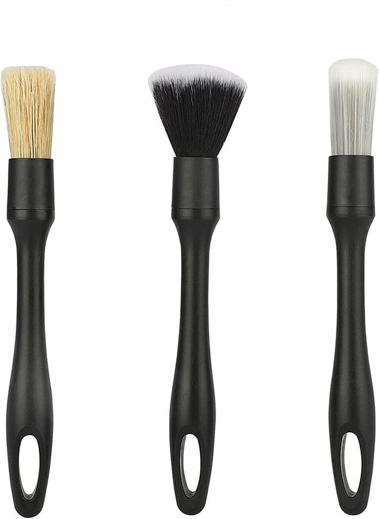 MIFARA Детейлинг для мойки автомобиля Мотоцикл Шина Щель Удаление грязи Набор из 3 щеток, Щетка, Мягкая, Средняя, Жесткая, Аксессуары, Чистка, Чистка, Щетка,