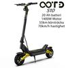 OOTD S10 Электросамокат - Мотор 1400 Вт, Аккумулятор 48В20Ач, 10" Шины, Складная конструкция, Грузоподъемность 120 кг