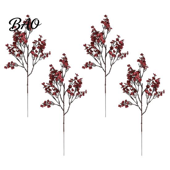 Reusable Harvest Festival Flower Stems Realistic Artificial Flowers for Autumn Home Decoration, Silk Floral Safe Faux Decor Pets Branches Halloween