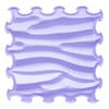 Sensory Mat Hard Waves (stiff) 1 Pc - Lavender