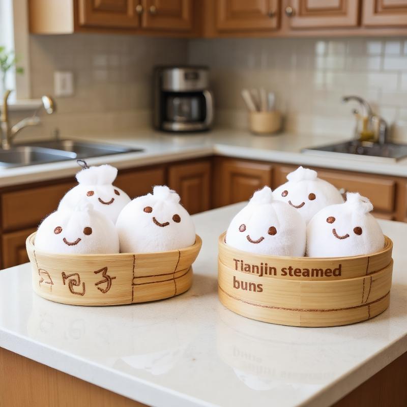 Мультяшный брелок Сяолунбао; Мягкая плюшевая булочка-симулятор; Кавайный кулон с едой; Идеальный подарок на день рождения