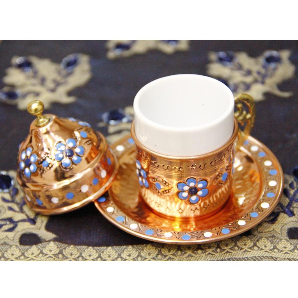 Турецкий кофейный сервиз, турецкий медный кофейный сервиз ручной работы, чашка эспрессо, медный кофейный сервиз, традиционный османский кофейный сервиз, арабский кофейный сервиз