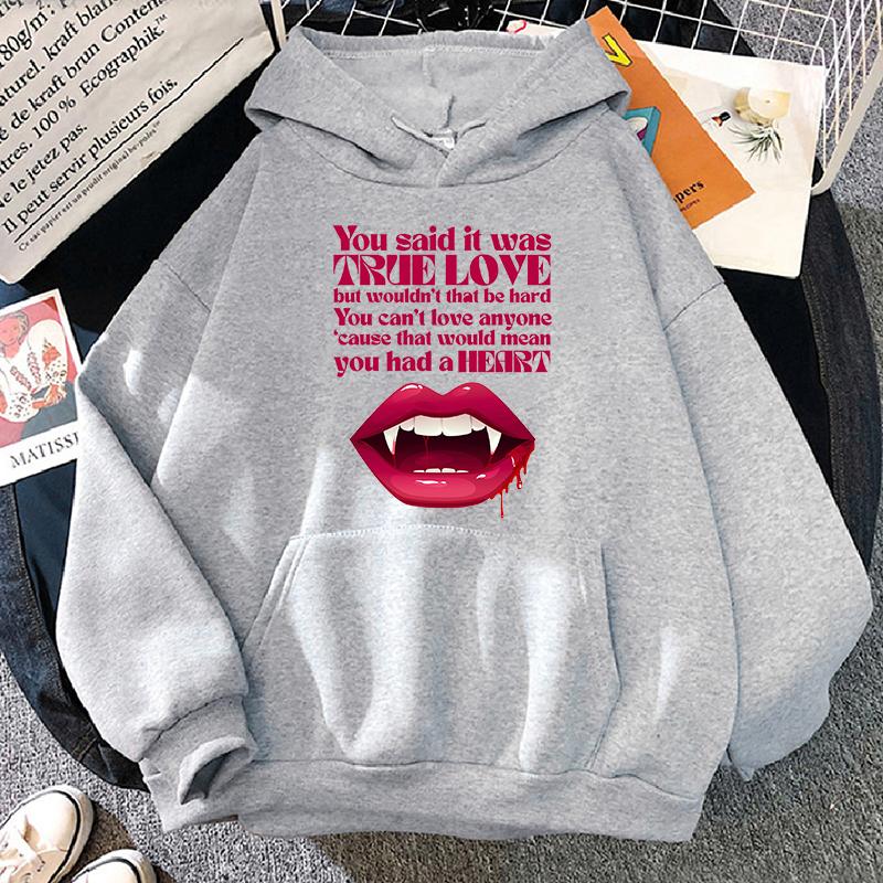 Oliviaa Rodrigoo Guts OR Sour VAMPIRE Толстовка с рисунком женская эстетичная модная топы осень/зима флисовый свитшот повседневные пуловеры