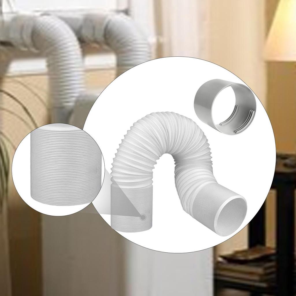 5.9'' Diameter AC Exhaust Duct Hose, Universal Adapter for Air Conditioning