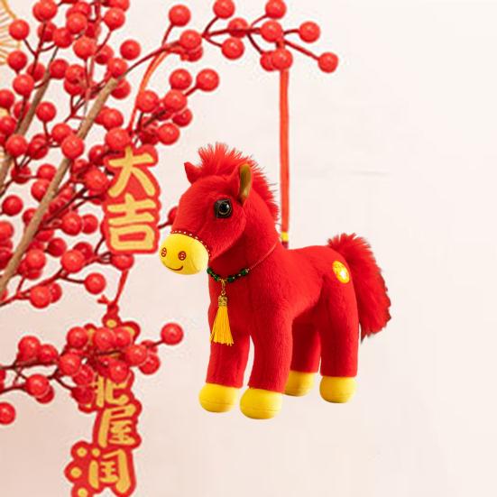 Кукла Лошадь Мягкая Ткань Ручная Работа Наполнитель ПП Хлопок Мягкая Игрушка Кукла Взрослые Дети Лошадь