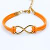 Fashion Symbol 8 Word Leather Rope Bracelet Personality Universal Bracelet Jewelry