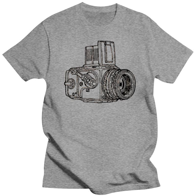Short Sleeve Hipster Tees Classic Hasselblad Camera Graphic Printed On Unisex Tshirt