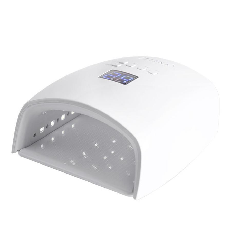 Белая 48 Вт Беспроводная Перезаряжаемая Светодиодная/УФ Лампа для Ногтей для Гель-лака Сушка