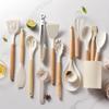 14PCS Food Grade Silicone Kitchen Cookware Utensils Turner Spatula Measuring Spoon Practical Cooking Tool Kitchenware Set